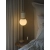 Lampa wisząca beżowa + klosz biały Sadie NO2512603009 - Nordlux